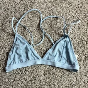 Cotton On Blue Triangle Bralette